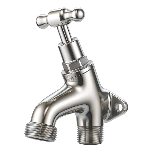 Finch Drawbar / A Frame Chrome Plated Tap - 1/2 " Male Thread FIN-WQA012