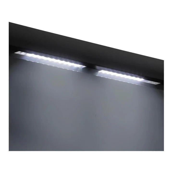 Finch Fold Out Picnic Table with LED Light 800 x 450mm Black Vendor FIN-RPTB