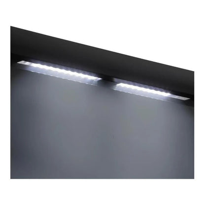 Finch Fold Out Picnic Table with LED Light 800 x 450mm Black Vendor FIN-RPTB