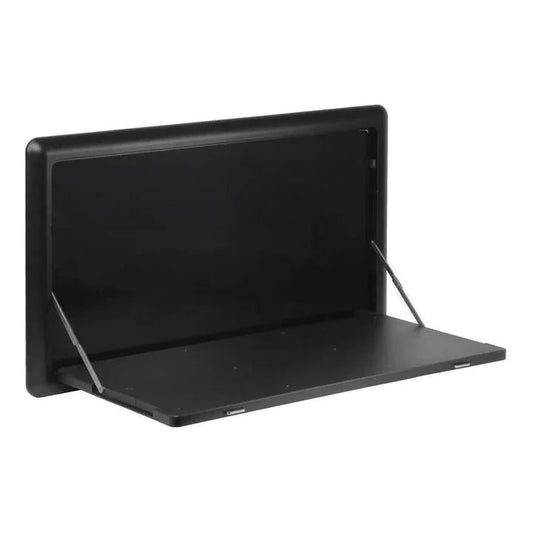 Finch Fold Out Picnic Table with LED Light 800 x 450mm Black Vendor FIN-RPTB