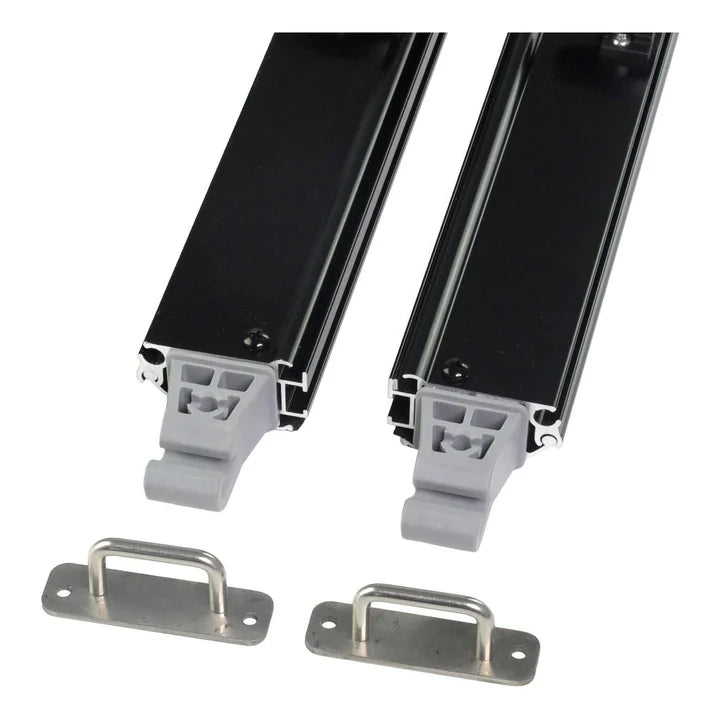 Finch Heavy Duty Roll Out Awning Anti Flap Kit 220 - 260cm Pair Black FIN-AWAFKB