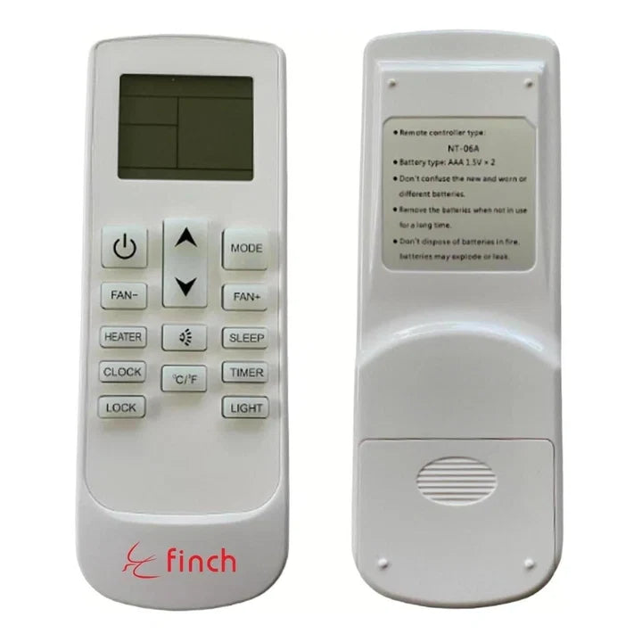 Finch Remote Controller Suit HB9000 Underbunk Air Conditioner FIN-141070120