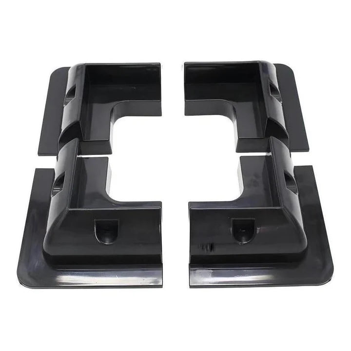 Finch Solar Panel Corner Mounting Brackets Black Plastic x 4 FIN-SBM103B