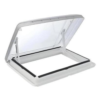 Finch Vented Hatch Skylight 700 x 500mm With LED Lights / Blind and Fly Screen FIN-RSL700500V