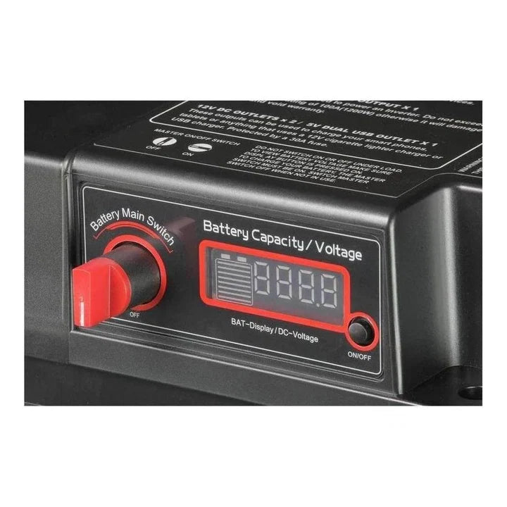 Kong 12V Battery Box Power Station With Power Accessory Sockets KNG-BB1002