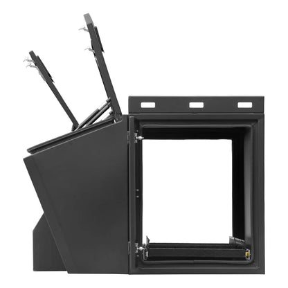 Kong Black Aluminium Beast Tool Box 4 Compartments 2100x1133x755mm KNG-TB21004C