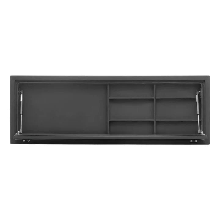 Kong External Picnic Table 1300 x 450 with Spice Rack/Bar Shelves KNG-PT1002