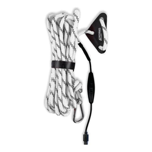 Kong LED Tiedown Rope with USB-C 6 Meter Length White KNG-LTR01WH