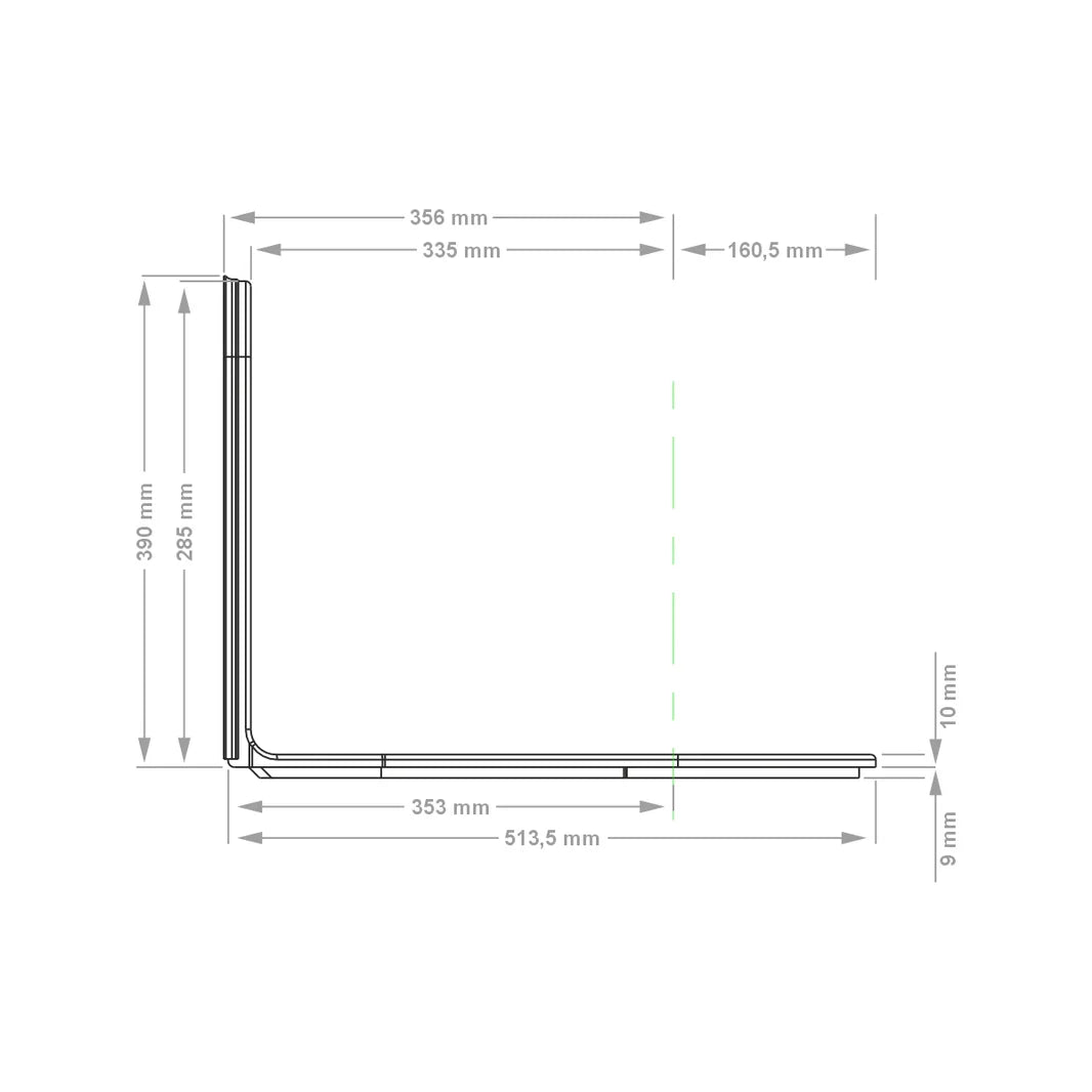 LooSeal Toilet L-Adaptor Large CA-LA100L