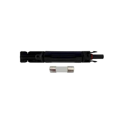 MC4 Solar Panel Inline Fuse Holder Connector inc 20amp Fuse IP67 FIN-SOLMC420A