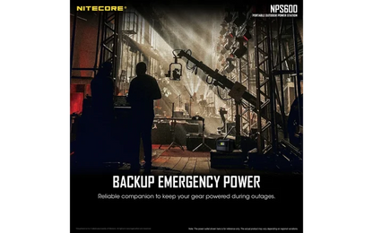 NITECORE Portable Outdoor Power Station, 600Wh NPS600