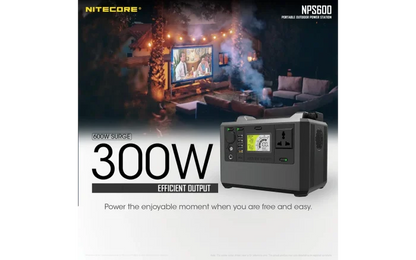 NITECORE Portable Outdoor Power Station, 600Wh NPS600