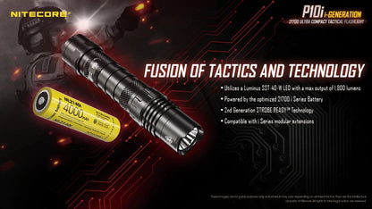 Nitecore P10i 1800 Lumen USB-C Rechargeable Torch P10I
