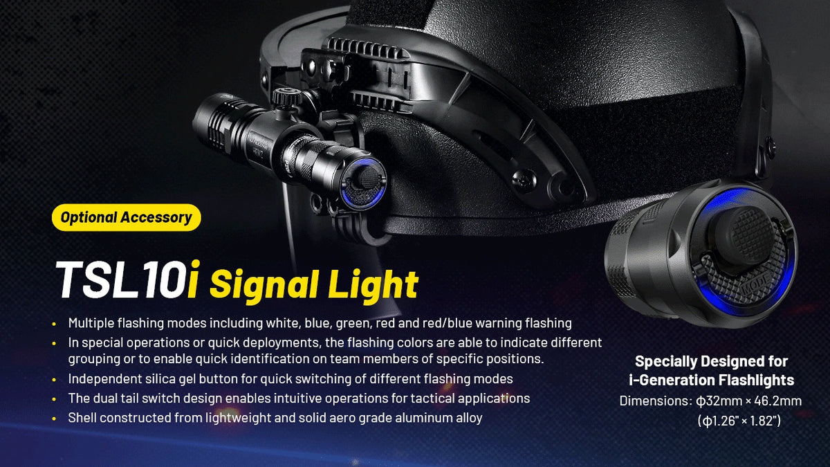Nitecore P23i High-Performance Tactical Flashlight P23I