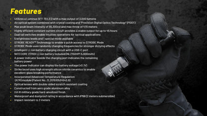Nitecore P23i High-Performance Tactical Flashlight P23I