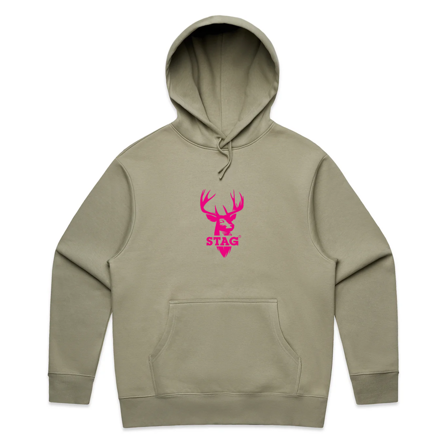 Stag AS Colour Heavy Oversized Hoodie