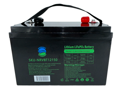 Nomadic Premium 150Ah Lithium Battery NRVBT12150