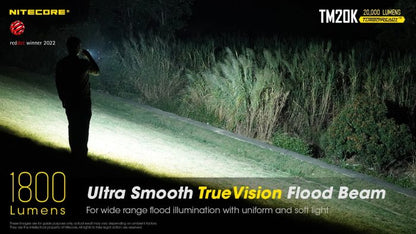 Nitecore TM20K Rechargeable Ultra-High Lumen Flashlight
