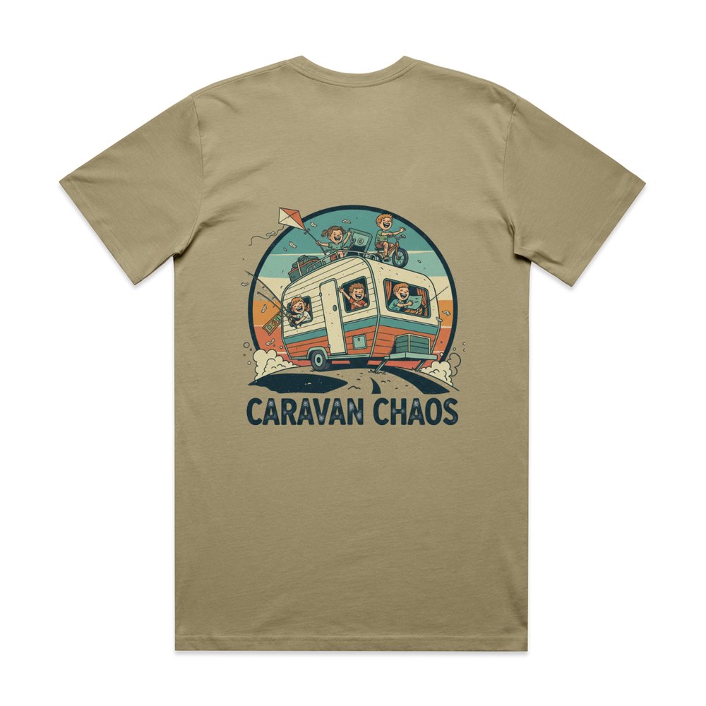 ClubOutdoors Caravan Chaos AS Colour Classic Heavyweight T-Shirt