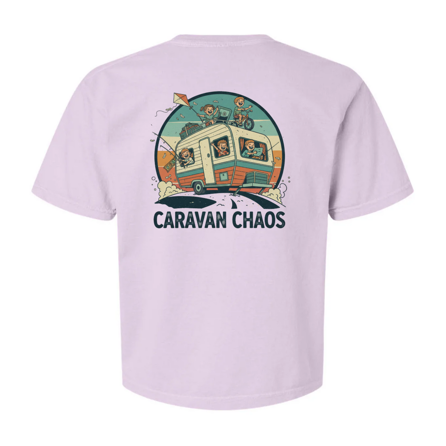 ClubOutdoors Caravan Chaos Comfort Colors® Heavyweight Boxy Women's T-shirt