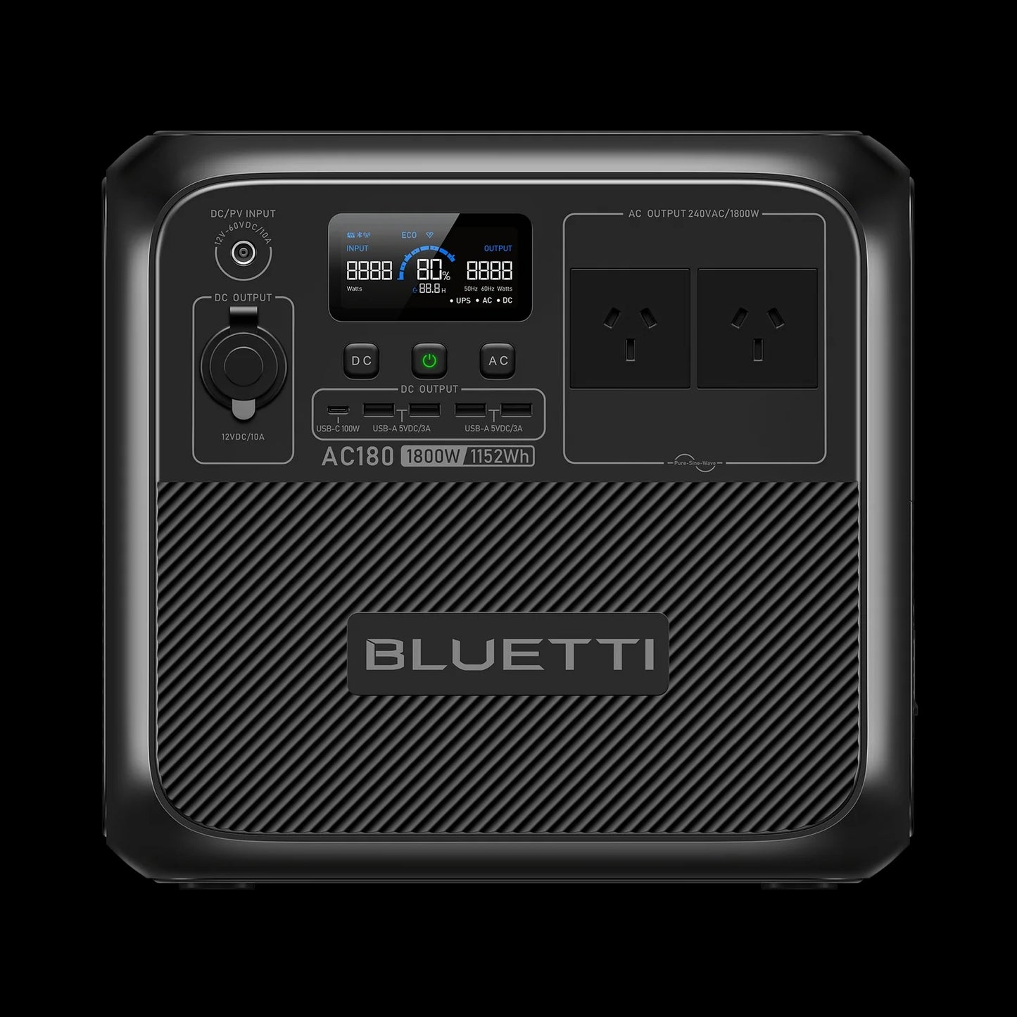 BLUETTI AC180 Portable Power Station 1800W 1,152Wh NEVER USED VAN SOLD AS NEW