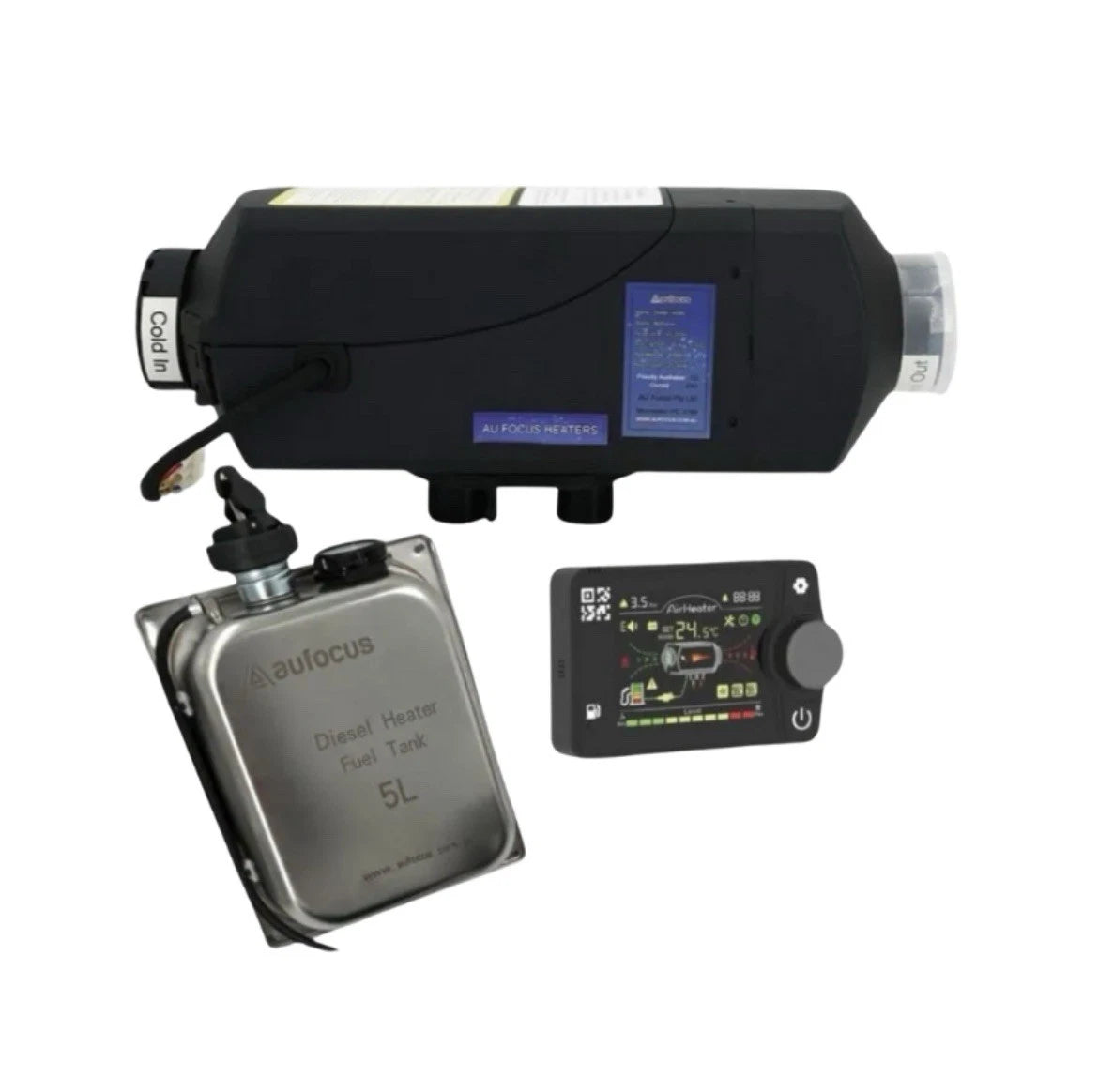 AU Focus Diesel Heater Kit - 5kW MZ - Gen 4 Kit