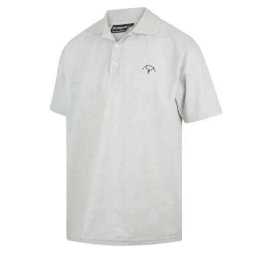 RIDGELINE MENS CLASSIC AUS POLO GREY MARLE 5XL RLCPSCAGM