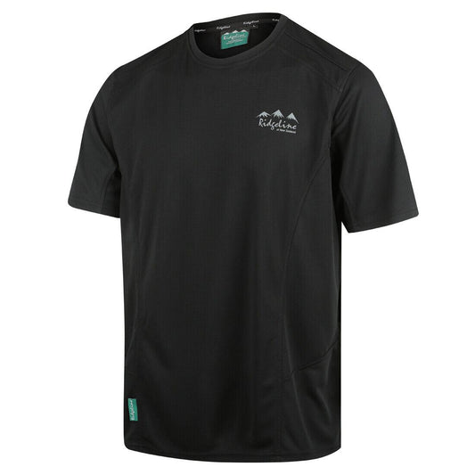 RIDGELINE MENS WHANAU TEE BLACK XL - RLCTSWB