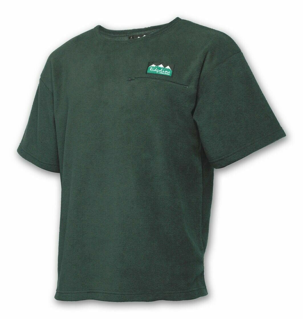 RIDGELINE - PREMIUM WORKMENS ZIP TEE OLIVE M - RLCW