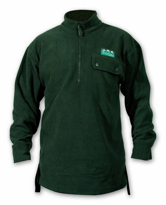 RIDGELINE - PREMIUM WORKMANS ZIP BUSHSHIRT OLIVE S - RLCBZO1