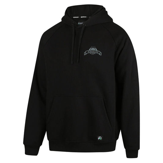 RIDGELINE IMPACT RECYCLED HOODED FLEECE BLACK L - RLCHDIRB3