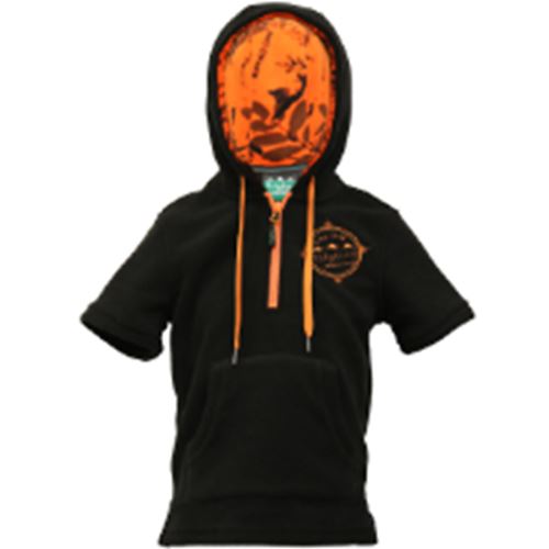 RIDGELINE KIDS LITTLE WEAPON S/S HOODIE BLACK 1 YR - RLKHDLWSB-01