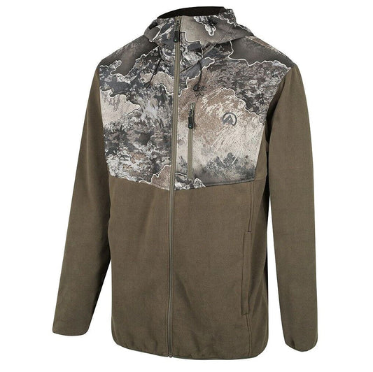 RIDGELINE MENS ASCENT HALFSHELL JACKET FOREST/BLACK M - RLCSJASFRB