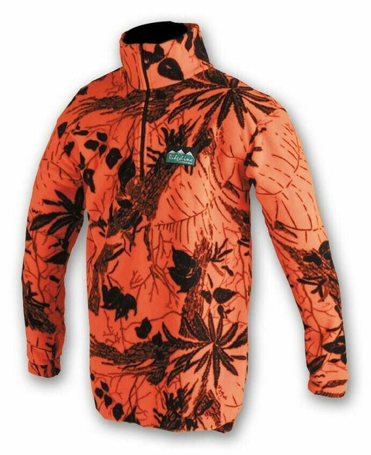 Ridgeline Micro Fleece Top Blaze Camo 3XL - RLCMSLZZ6
