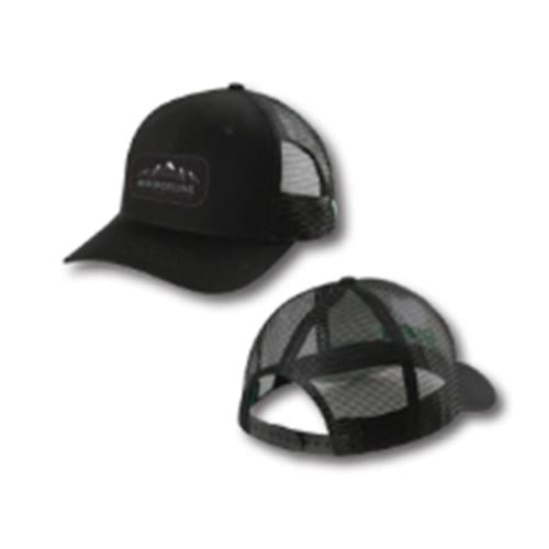 RIDGELINE PRO HUNT TRUCKER CAP BLACK OS - RLACAPHTB