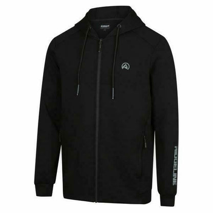 RIDGELINE BONDED HOODIE BLACK S - RLCHDBDB