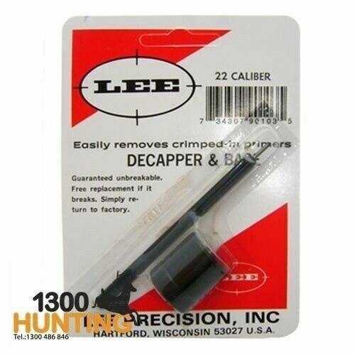 LEE DECAPPER & BASE 22 CAL. - 90103