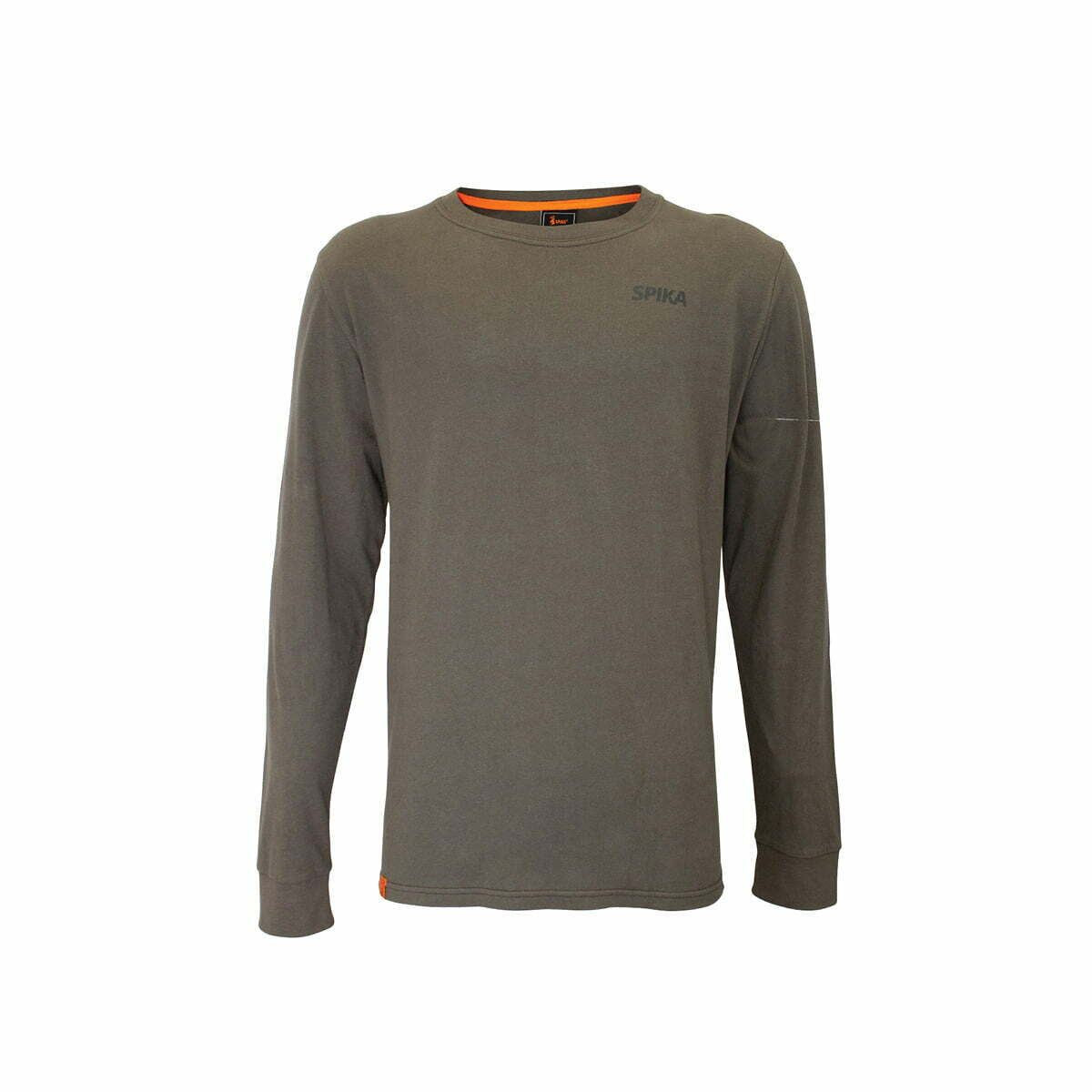 SPIKA - GO CASUAL LONG SLEEVE SHIRT – MENS – OLIVE – SIZE: L  GOL-CUO-1A
