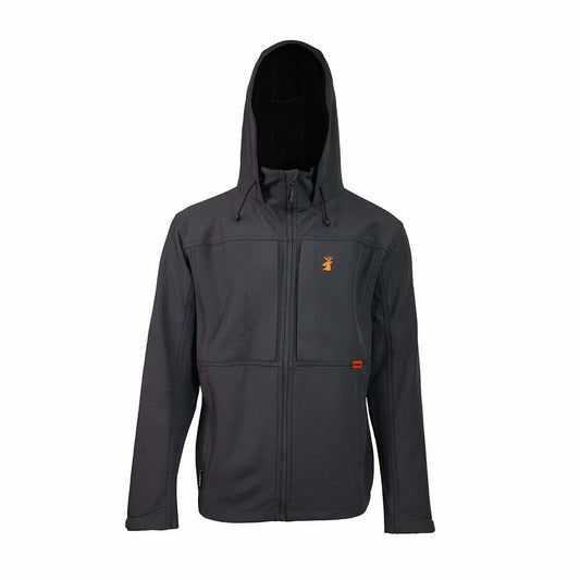 SPIKA - HIGHPOINT SHELL JACKET – MENS – CHARCOAL –  Size : S - HCJ-HPH-1A