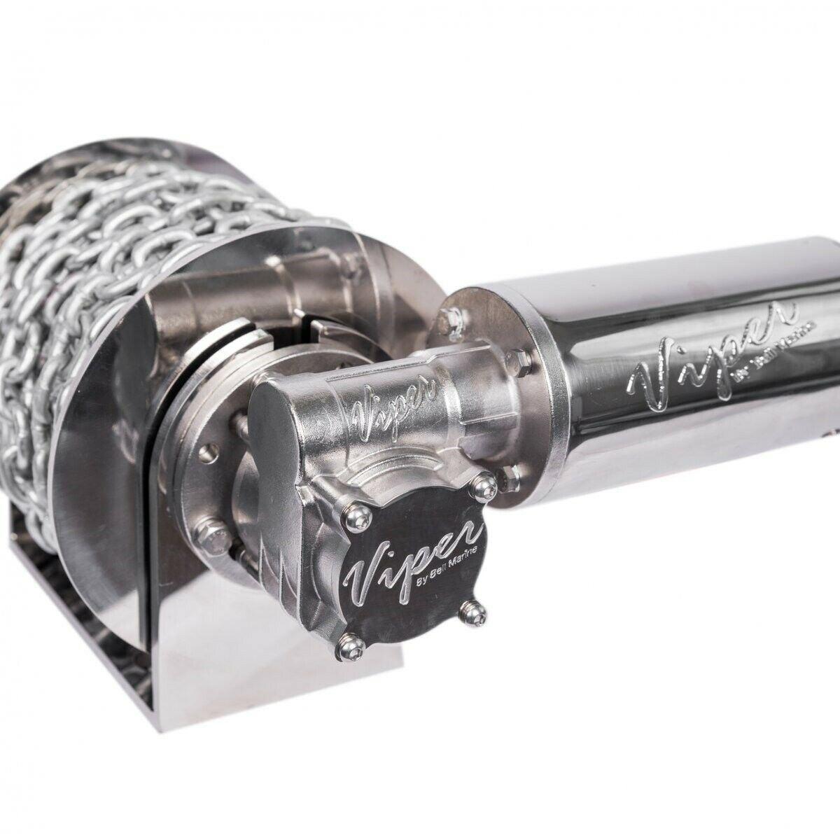 BELL MARINE VIPER S SERIES 1000W STAINLESS MICRO WINCH BUNDLE 100M ROPE 30038-4S