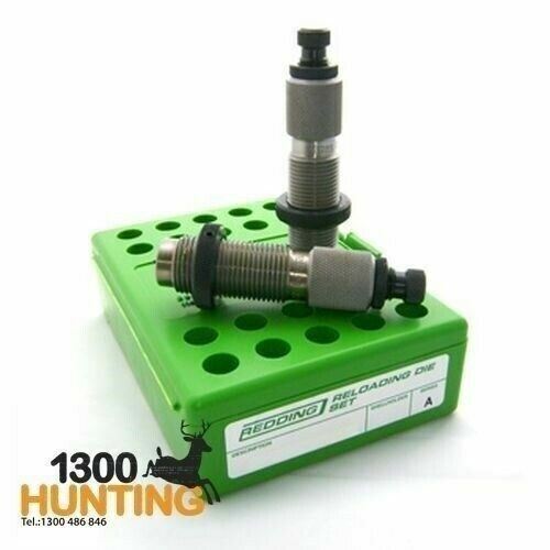 REDDING 218 BEE FULL LENGTH DIE SET - SERIES B - 80200